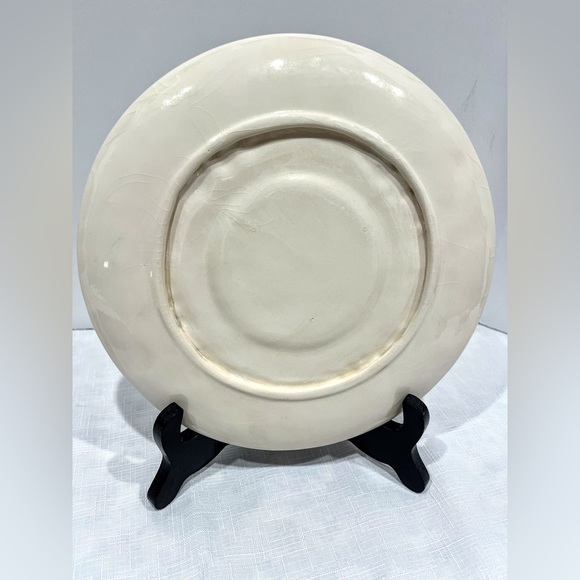 Mushroom Saucer Vintage Plates set of 2 - Picture 2 of 11